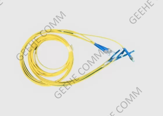 cabo de remendo da fibra do único modo da palavra simples 9/125 de 3M ST To LC para CATV