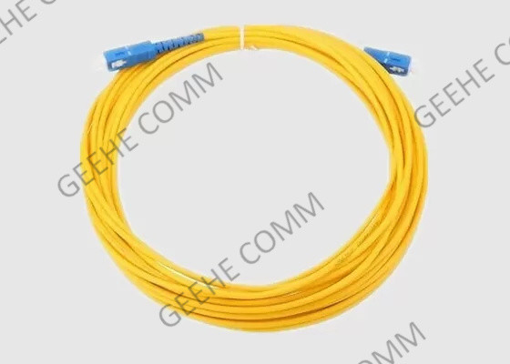 Único modo LC ao cabo de remendo da fibra ótica do SC 2.0mm