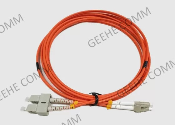 Cabo de remendo frente e verso da fibra ótica do SC do multi modo OFNR 5M LC