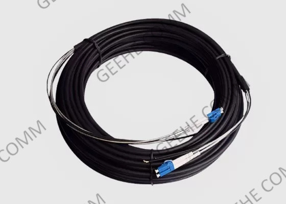 conector ótico de Jumper With Duplex LC do cabo de remendo de 30M Outdoor Armored Fiber