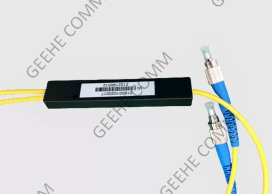 Divisor 1310nm 1490nm 1550nm da fibra FBT da janela do 1:99 de 1×3 FC/APC tri