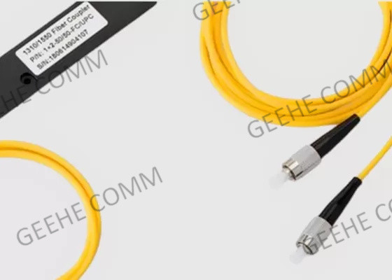 De acoplador da relação FBT do SC de 1×2 FC divisores Singlemode de 50/50 com caixa do ABS