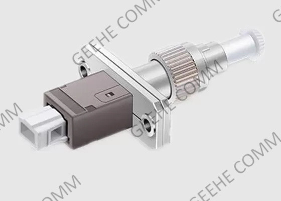 Fêmea de FC ao adaptador simples fêmea do cabo de fibra ótica da MU FTTH