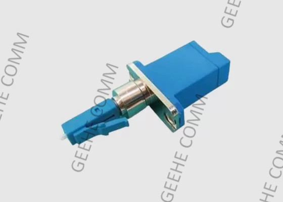 Conversor híbrido masculino fêmea do modo E2000 LC do adaptador da fibra ótica único
