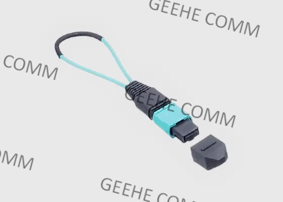adaptador do laço de retorno da fibra ótica de 0.3m OM4 MPO MTP