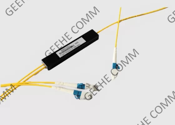 WDM duplo do acoplador da relação LC/UPC 1x2 FBT do divisor da janela de FTTH