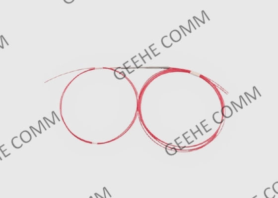 O único tubo fraco do modo 900um fundiu o comprimento de retirada do núcleo da fibra da fibra 1m do revestimento do WDM