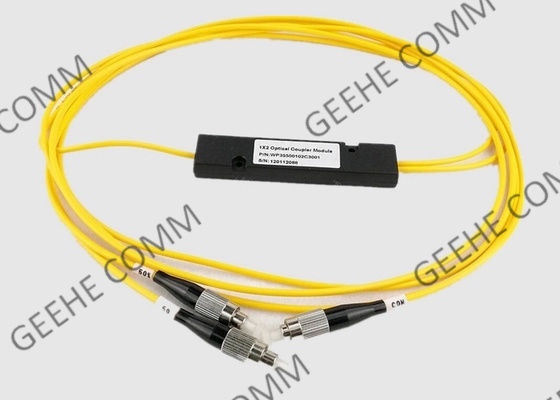 o combinador Wideband do WDM 980/1550nm Ruggedized acopladores Wideband