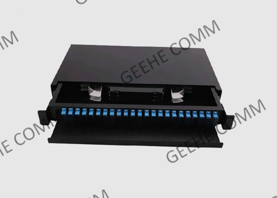 24 painéis de remendo portuários da montagem em rack 1U do adaptador do SC UPC para Data Center