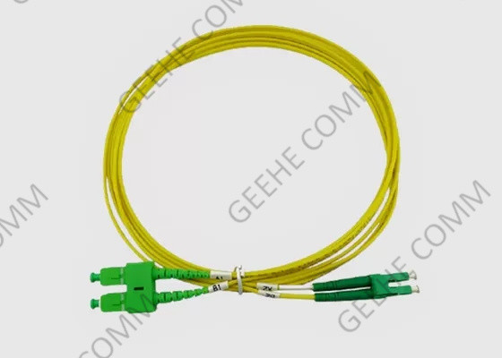 50/125 de LC frente e verso APC à fibra ótica Jumper Cable Single Mode do SC APC