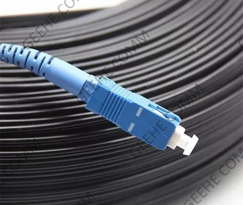 Os dados centram o SC do único modo de cabo de remendo da fibra ótica dos revestimentos de OFNR a SC 10M