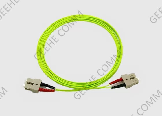Bota do tiro SC de 10 medidores ao cabo de remendo frente e verso da fibra do SC milímetro para Datacenters