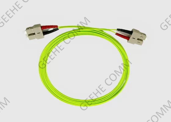 Bota do tiro SC de 10 medidores ao cabo de remendo frente e verso da fibra do SC milímetro para Datacenters