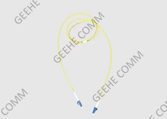 Ligação em ponte ótica 50/125 LC UPC-LC UPC OM3 da fibra da palavra simples 3.0mm LSZH