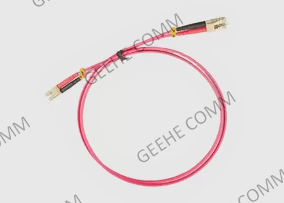 Fibra ótica frente e verso multimodo Jumper Cables 10M de OM1 62.5/125 LC-LC