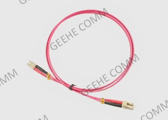 Fibra ótica frente e verso multimodo Jumper Cables 10M de OM1 62.5/125 LC-LC
