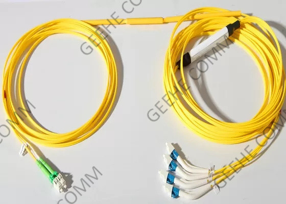 12 cabo multimodo do remendo da fibra ótica dos cabos 1.8mm 10M LC To LC