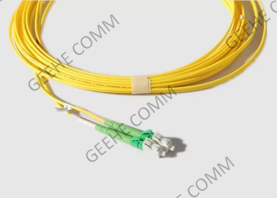 12 cabo multimodo do remendo da fibra ótica dos cabos 1.8mm 10M LC To LC