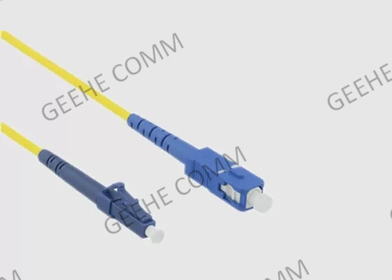 Único modo LC ao cabo de remendo da fibra ótica do SC 2.0mm