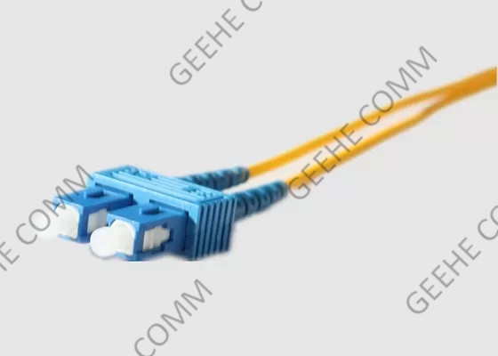 Cabo de remendo do SC APC 3.0mm 10M Duplex Fiber Optic