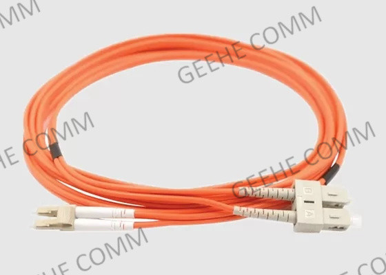 Cabo de remendo frente e verso da fibra ótica do SC do multi modo OFNR 5M LC