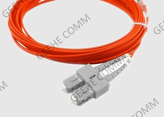 ST frente e verso ao cabo de remendo do SC 0.9mm 2M Multimode Fiber Optic