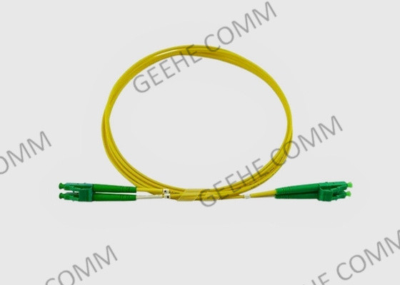 Multi cabo frente e verso LC/APC do remendo da fibra ótica do modo G657A2 LSZH a LC/APC 10 medidores