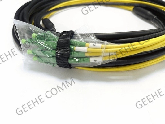 4 cabos singlemode da fuga da fibra, 12m