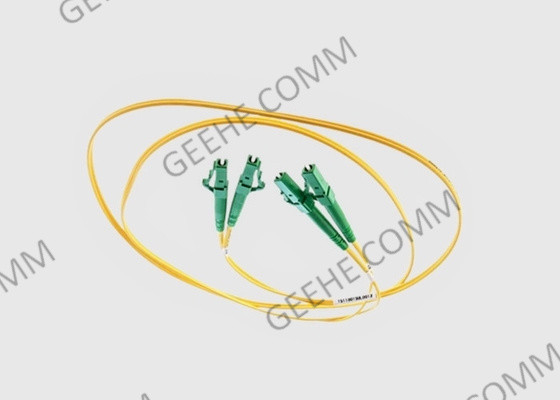 Duplex multimodo 100M Fiber Patch Cord do PVC de LC-LC G657A (OFNR)
