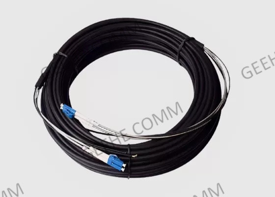 conector ótico de Jumper With Duplex LC do cabo de remendo de 30M Outdoor Armored Fiber