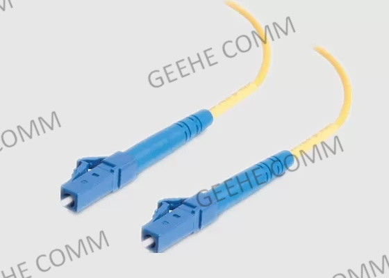 Baixo cabo de remendo LC da fibra ótica da inserção LSZH 1.8mm ao LC