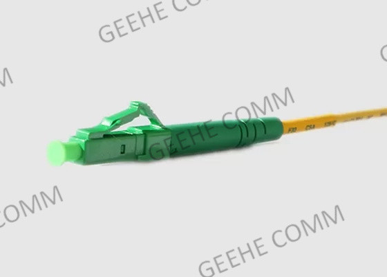 Baixo cabo de remendo LC da fibra ótica da inserção LSZH 1.8mm ao LC