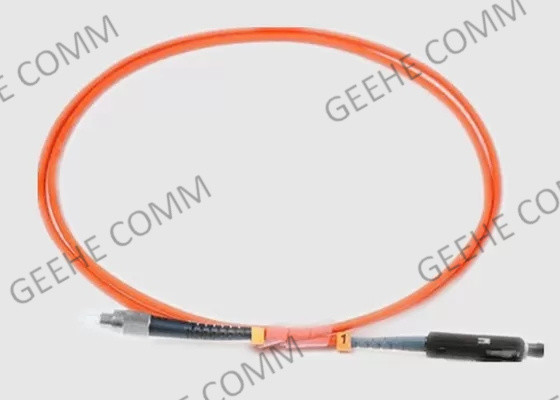 Cabo de remendo da fibra ótica de FC-MU APC OM1