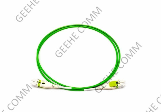 Cabo de remendo frente e verso multimodo da fibra ótica da fibra OM4 LC/LC Uniboot de Corning