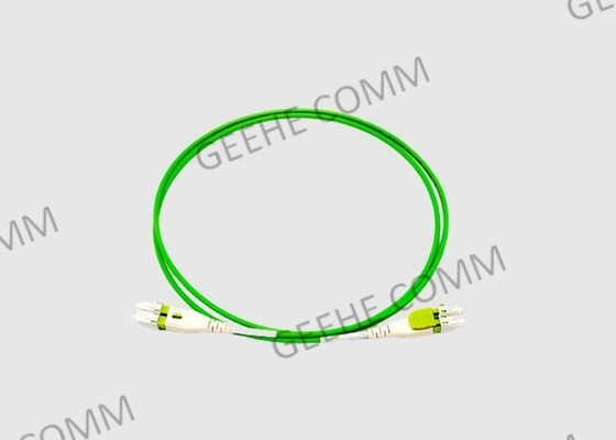 Cabo de remendo frente e verso multimodo da fibra ótica da fibra OM4 LC/LC Uniboot de Corning