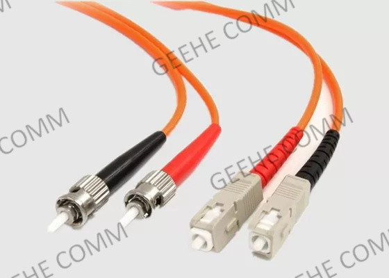 ST simples de 3M 2.0mmLSZH G652D do único modo ao cabo de remendo do SC