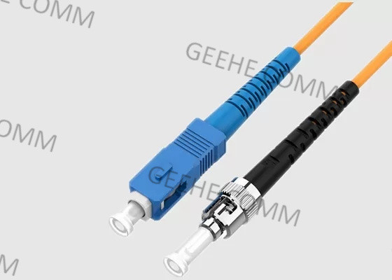ST simples de 3M 2.0mmLSZH G652D do único modo ao cabo de remendo do SC