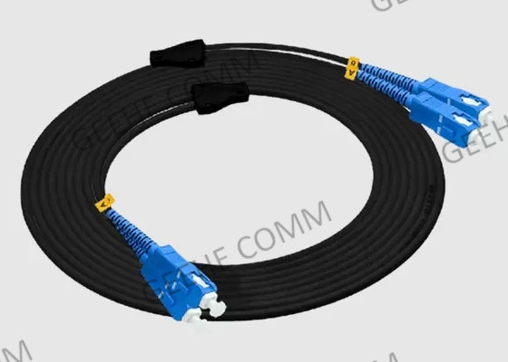 Cabo de remendo 10M da fibra ótica de Preterminated Multimode Simplex Sc ao cabo de remendo do Sc