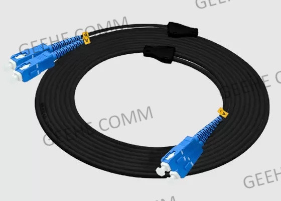 Cabo de remendo 10M da fibra ótica de Preterminated Multimode Simplex Sc ao cabo de remendo do Sc
