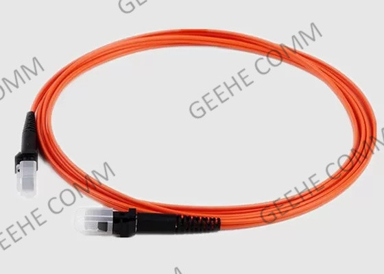 1m 62.5/125 cabo de remendo da fibra ótica de OM1 Dulpex MTRJ-MTRJ
