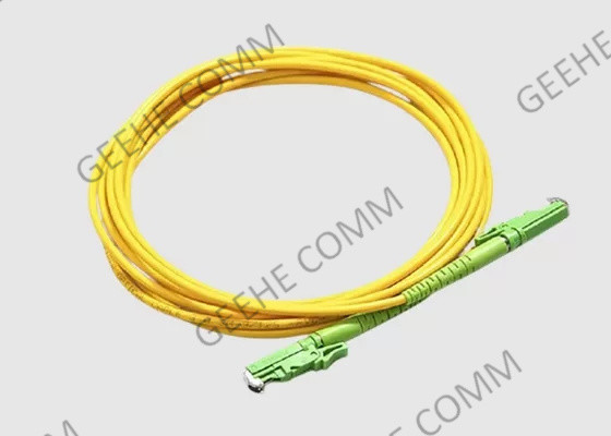 A palavra simples do único modo OS1 2 medidores de remendo da fibra cabografa E2000 ao LC