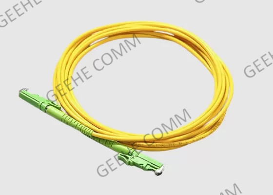 A palavra simples do único modo OS1 2 medidores de remendo da fibra cabografa E2000 ao LC