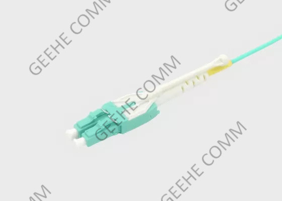 Manutenção programada LC a LC 10M Uniboot Patch Cord para a rede da fibra