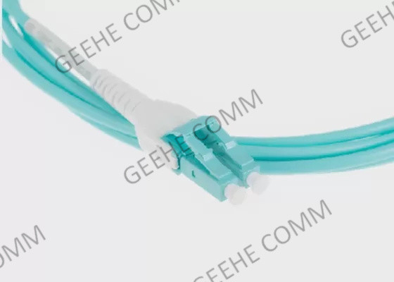 Manutenção programada LC a LC 10M Uniboot Patch Cord para a rede da fibra