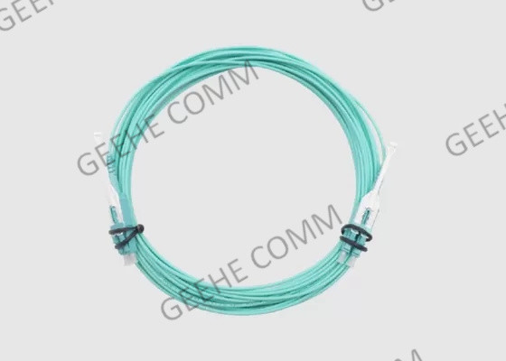 Manutenção programada LC a LC 10M Uniboot Patch Cord para a rede da fibra