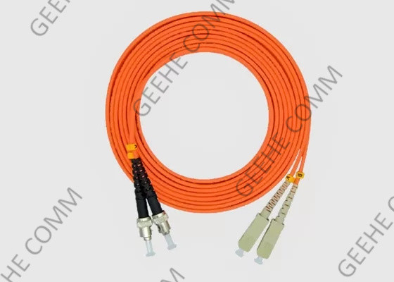 ST da ligação em ponte G657A da fibra ao cabo de remendo frente e verso da fibra do único modo 10G do SC