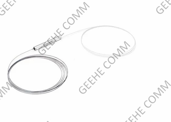 Tipo de aço divisor desencapado do tubo do PLC 1x4 de FTTH