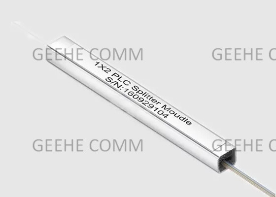 Tipo de aço divisor desencapado do tubo do PLC 1x4 de FTTH