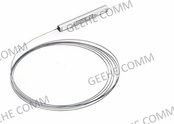Tipo de aço divisor desencapado do tubo do PLC 1x4 de FTTH