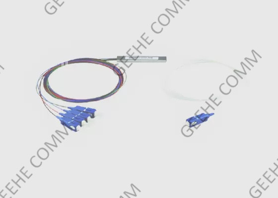 divisor Singlemode da fibra ótica Y de 1x4 Mini Module 900μm SC/UPC LZSH